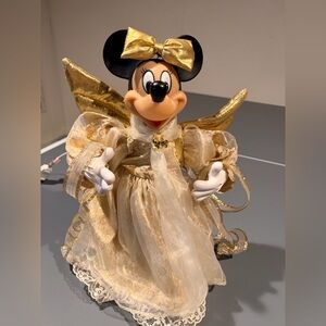 Disney Animated Minnie Mouse  Angel Tree Topper